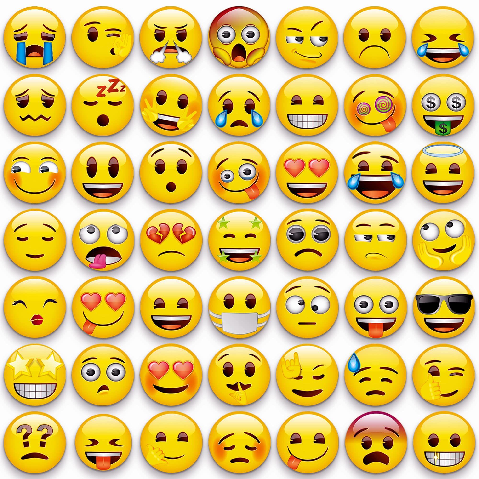 Couleur 28 Pcs Emoji Tableau Blanc Magntique Emoji Pour Enf... - 2