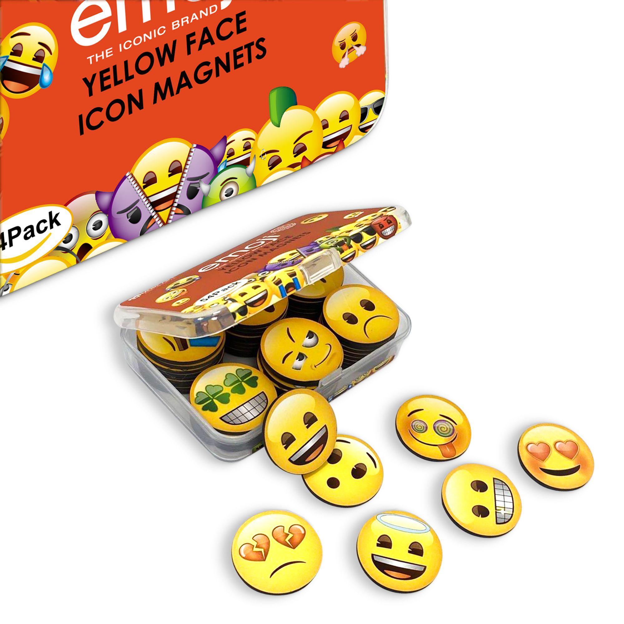 Couleur 28 Pcs Emoji Tableau Blanc Magntique Emoji Pour Enf... - 6