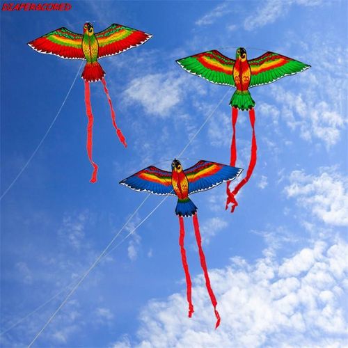 Cerf-Volant Pour Enfants, Jouets D'Extérieur, Perroquet, Oiseaux