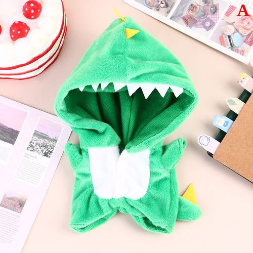 Chaussures En Toile Faites À La Main, Costume De Poupée De Requin Dinosaure Vache, Vêtements, Accessoires En Peluche, Cadeau, 20cm