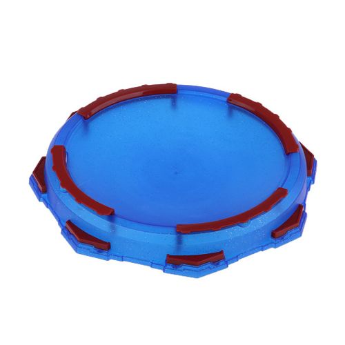 Arène Gyroscopique Rafale Excitante, Stade De Lanceur À Toupie De Disque 28.5x28.5x4cm, Bleu