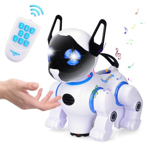 Jouet Intelligent Sans Fil Pour Enfants, Robot Parlant, Chien Électronique, Animaux Rc, 2.4g