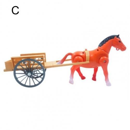 Jouet Cheval Électrique, Installation Facile, Jeu Polyvalent, Collaboration Main-Cerveau, Avec Son Léger, Pour Enfants