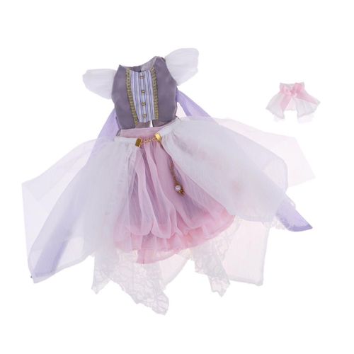 Haut Gris À Col Papillon Pour Poupées 1/4 Sd, Vêtements Et Accessoires