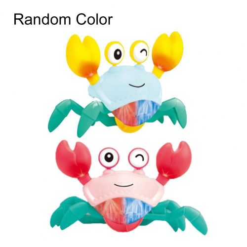 Jouet Électronique Interactif En Forme De Crabe Pour Enfants, Musique En Un Clic
