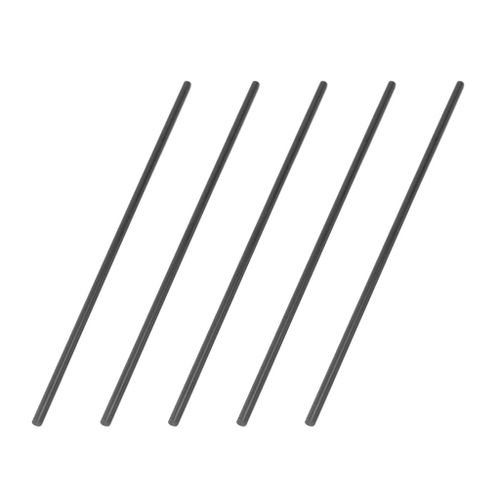 Tiges Rondes En Fiber De Carbone 3x200mm, 5 Pièces, Matériel De Bricolage Pour Modèle D'Avion