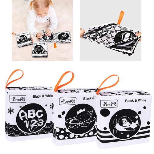 Livres En Tissu Pour Bébés De 6 À 12 Mois, 3 Pièces, Dessin Animé, Développement Précoce, Premium, Déchirure, Pas Mal, Jouets Pour Bébés