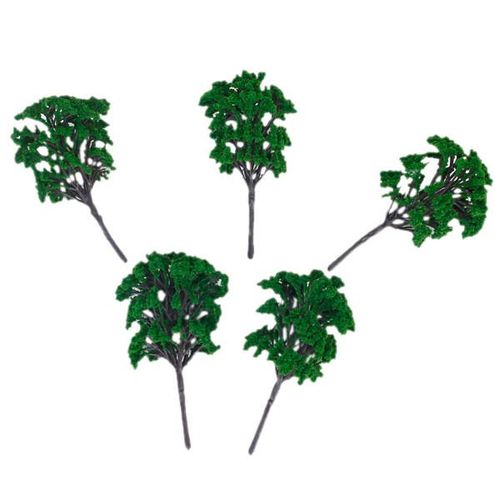 Jeu De Train, 5 Pièces, Modèle Des Arbres Anciens, Parc De Montagne, Jeu De Guerre, Disposition 1:50-75, 16cm