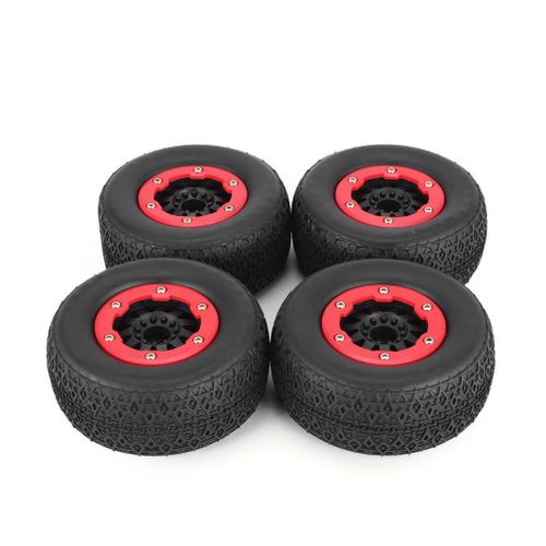 Kit De Roues De Pneus En Caoutchouc, Jante De 110mm, Pièces De Rechange, Accessoires Pour Modèle De Voiture Traxxas Slash 4x4 Hpi Hsp, 4 Pièces