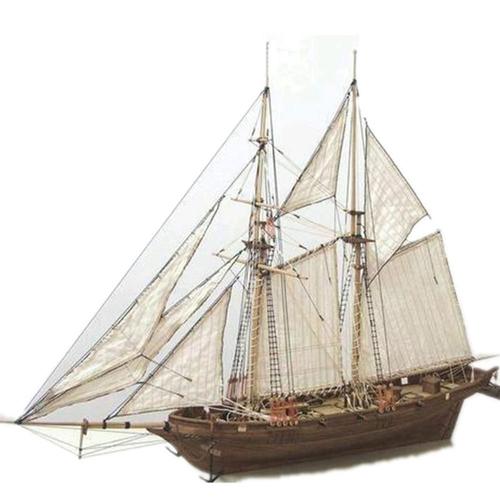 Assemblage De Maquette De Voilier En Bois, Bricolage, Kit De Modèle De Bateau, Décoration De La Maison, Bateau, Jouets Pour Enfants, Cadeau, Modèle De Voilier Assemblé, Kit En Bois