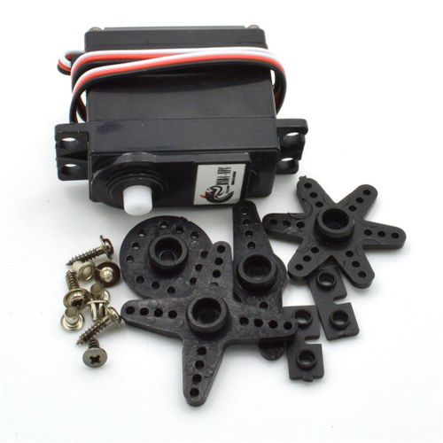 Servo Numérique À Rotation Continue De 360 Degrés Mg995, Engrenage Métallique, Couple Élevé Pour Robot, Bricolage