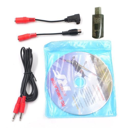 Câbles de simulateur de vol USB RC 22 en 1, compatible Realflight G7 phoenix 5.0 pour Drone FPV Flysky i6x FUTABA Radiolink AT9s at10