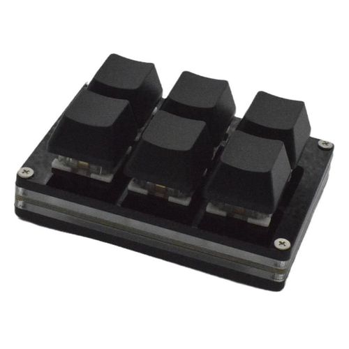 Mini-Clavier À 6 Touches Pour Dessin Sous Forme De Logiciel Mécanique, Avec Interrupteur, Macro Rouge, Compatible Avec La Programmation Et Le Dessin Dans Le Dessin De Photoshop, W2v4