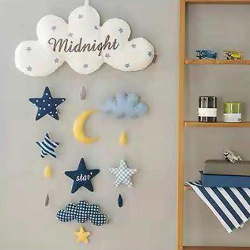 Poupées De Bébé En Forme De Nuage, Décoration Murale Pour Chambre D'Enfants, Lit De Berceau, Cadeau Pour Garçon Et Fille