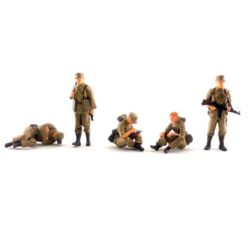 Petits Soldats Masculins En Pvc 1:72, Modèle De Scène De Rue, Diorama, Jouet Pour Enfants, Accessoires, 5 Paquets