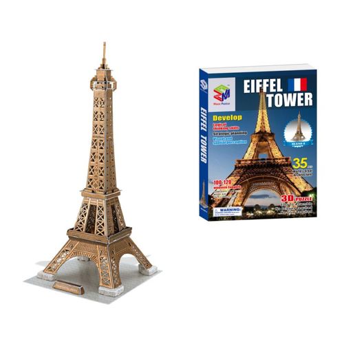Puzzle 3d Tour Eiffel 47cm, Mode De Construction, Jouets, Casse-Tête, Apprentissage, Jeux Éducatifs, Jouets Pour Enfants, Cadeau De Noël
