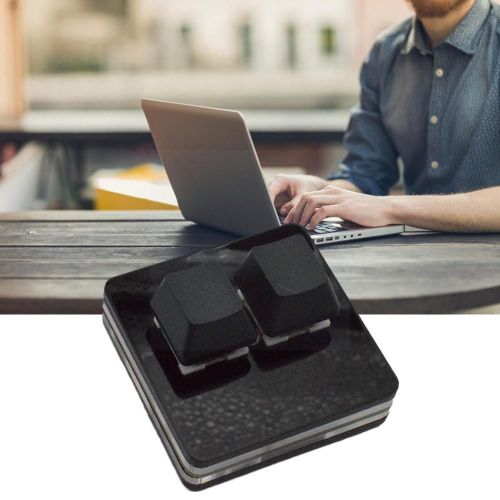 Mini Clavier À 2 Touches Pour Dessin, Accessoire De Dessin, Avec Interrupteur Logiciel, Mécanique De Programmation Macro I4a0