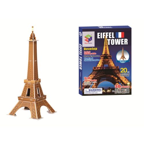 Puzzle 3d Tour Eiffel 34cm, Mode De Construction, Jouets, Casse-Tête, Apprentissage, Jeux Éducatifs, Jouets Pour Enfants, Cadeau De Noël