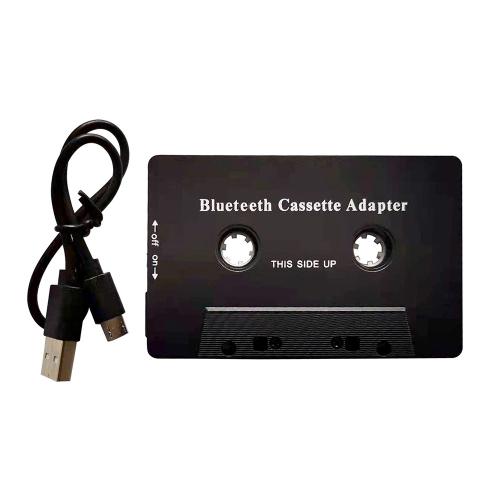 Adaptateur Universel De Musique Stéréo, Cassette Aux, Bande Audio De Voiture, Convertisseur De Lecteur Mp3 5.0, Prise Jack 3.5mm Avec Microphone