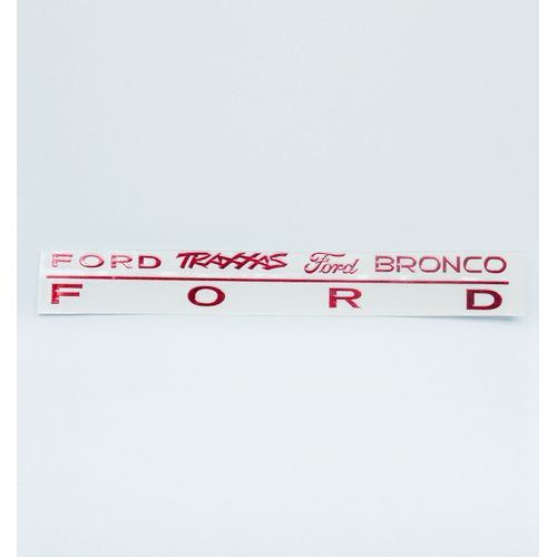 Étiquette Métallique De Couleur Or Rouge, Galvanoplastie, Autocollant Pour Voiture, Trx4
