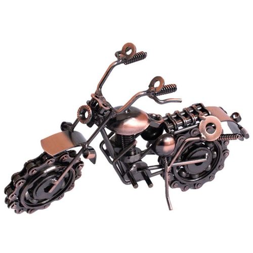 Mini Chaîne De Moto En Fer Forgé, Décoration De Bureau, Maison, Jouet Pour Enfants, Cadeau