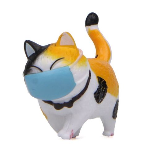 Figurines De Chat Et De Chaton, Modèle Interactif Et Réaliste, Jouet De Simulation, Animal Miniature Pour Ornement De Maison