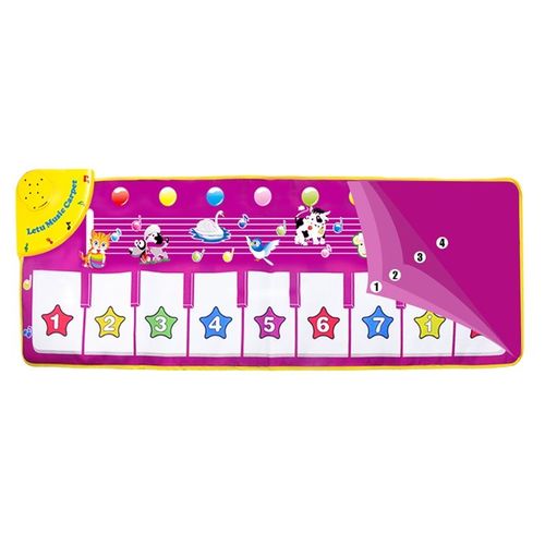 Tapis De Piano Réaliste Pour Enfants De Plus De 3 Ans, Ensemble Pliable, Jouets Pour Améliorer L'Intelligence