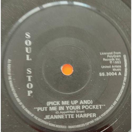 Jeannette Harper / Horsley's Giant - Put Me In Your Pocket / Falling # Vinyle, 45 Tours, Uk 1983, Soul #