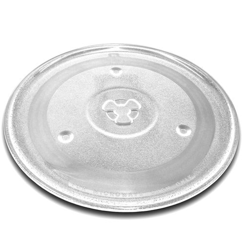 vhbw Plateau tournant compatible avec Tarrington House MWD 4823GC micro-ondes - Plaque tournante verre, 27 cm, support en Y