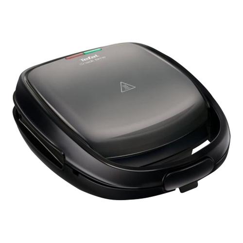 Tefal Snack Time SW341812 - Gaufrier/machine à croque-monsieur - 700 Watt - gris/noir