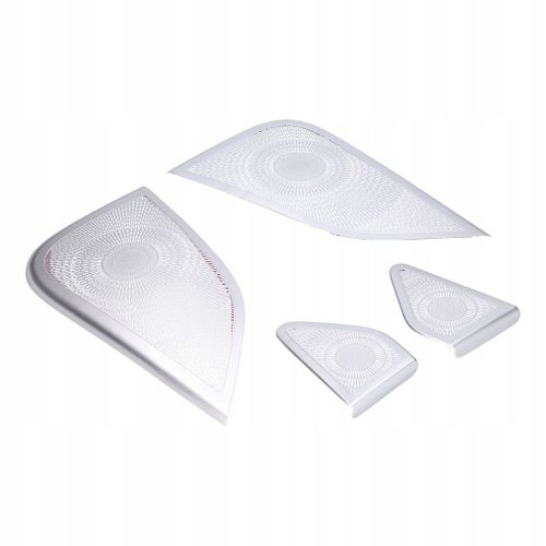 Couverture De Haut-Parleur Audio De Porte De Voiture 4 Pieces