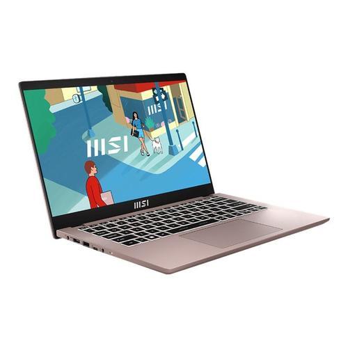 MSI Modern 14 C13M-413X - Core i7 I7-1355U 16 Go RAM 512 Go SSD Rose