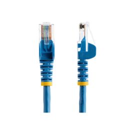 StarTech.com Câble réseau Cat5e UTP sans crochet de 3 m - Cordon Ethernet RJ45 anti-accroc - Câble patch - M/M - Bleu - Cordon de raccordement - RJ-45 (M) pour RJ-45 (M) - 3 m - UTP - CAT 5e -...