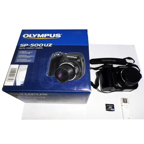 Olympus SP-500 UZ bridge 6 mpix noir