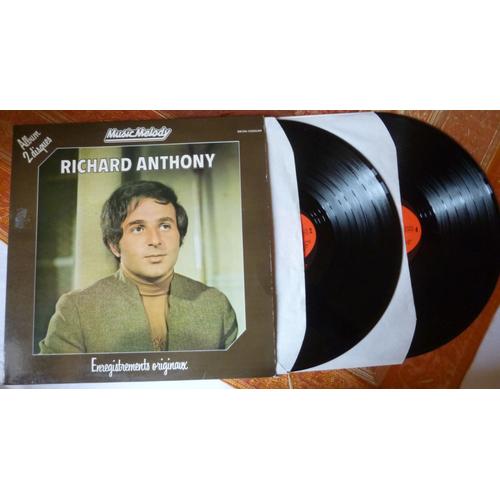 Richard Anthony Album 2 Disques Vinyle 33 Tours .
