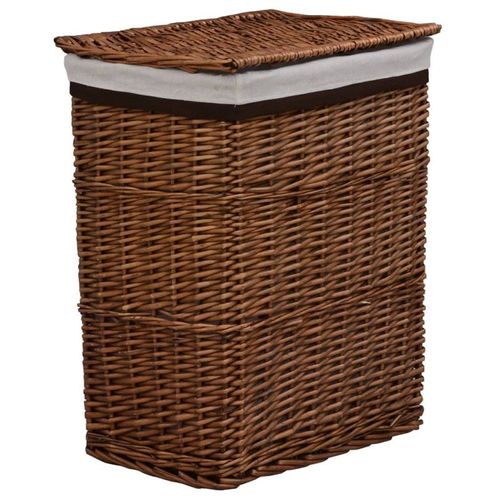 PANIER À LINGE MARRON SAULE