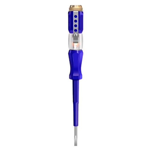 bleu - Stylo de Test électrique B07, avec indicateur de tension, crayon de Test, tournevis, 100 500V, ampoule néon, stylo de Test'isolation sans contact