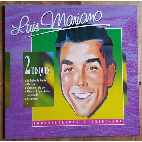 Luis Mariano Album 2 Disques Vinyle 33 Tours