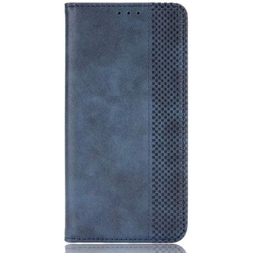 Coque Etui Pour Iphone 13 Pro Porte-Cartes En Cuir Coque Etui A Rabat Pour Iphone 13 Pro (Bleu)