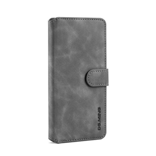 Xiaomi Redmi Note 9 Etui Protection Portefeuille Coque Xiaomi Redmi Note 9 Etui À Rabat Antichoc Coque Pour Xiaomi Redmi Note 9 Gris