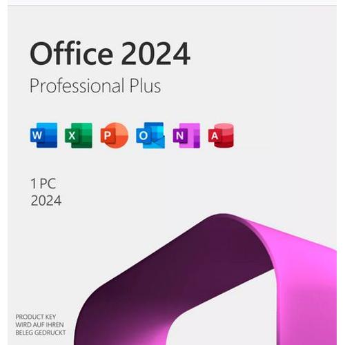 Microsoft Office 2024 Professional Plus - Nouveau