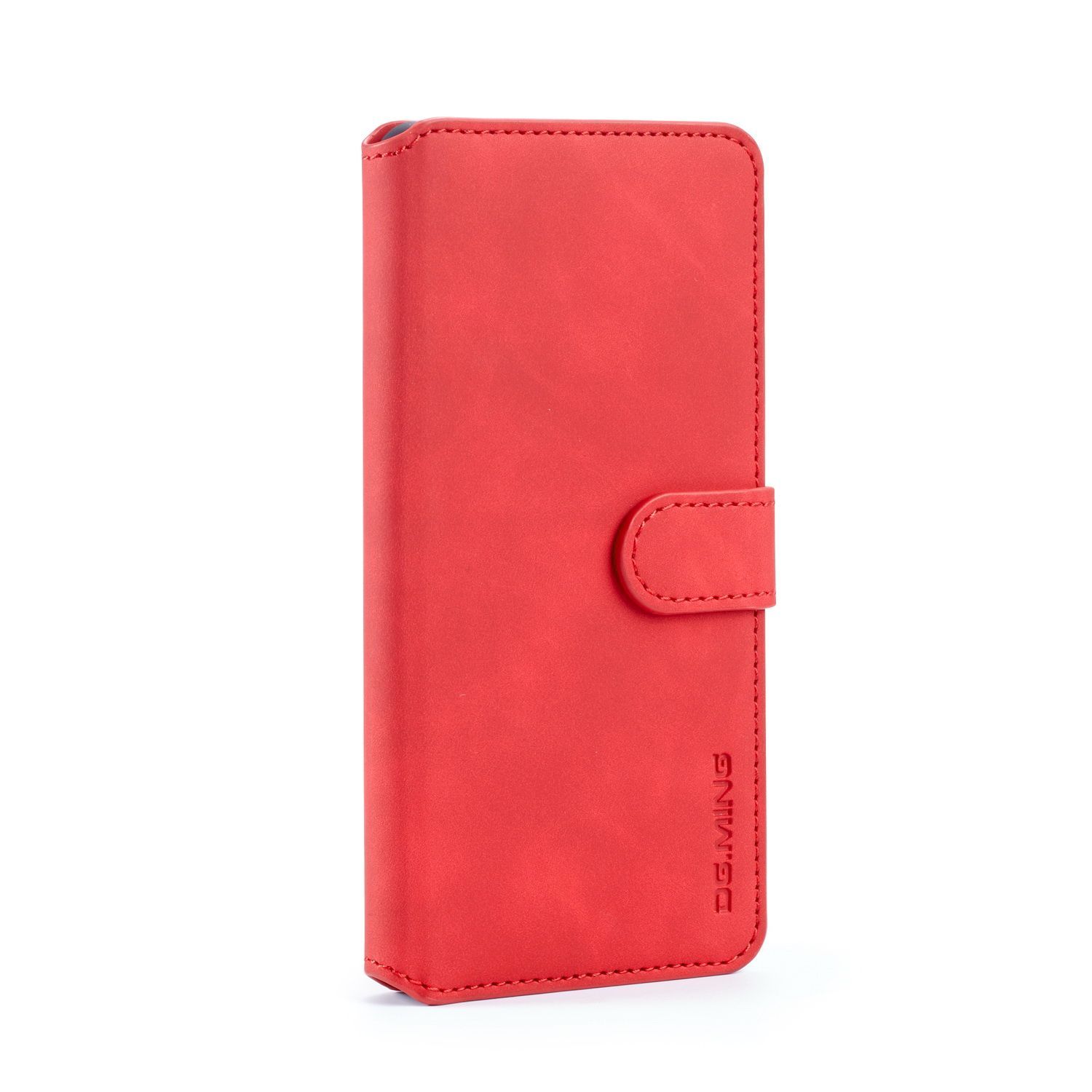 Coque Xiaomi Redmi Note 10 Pro Etui Redmi Note 10 Pro Étui Housse Coque Pour Redmi Note 10 Pro Antichoc Portefeuille Etui En Cuir Pu Premium Housse Pour Xiaomi Redmi Note 10 Pro (Rouge)