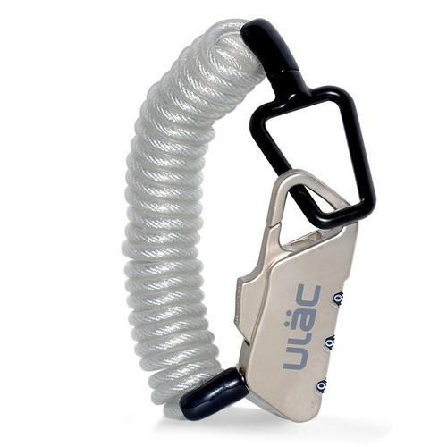 Couleur Argent Mini Cadenas Antivol À 3 Chiffres Pour Vélo, 1200mm, Avec Câble, Pour Casque, Sac À Dos