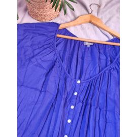 Haut Femme Bleu Bonheur Taille 52