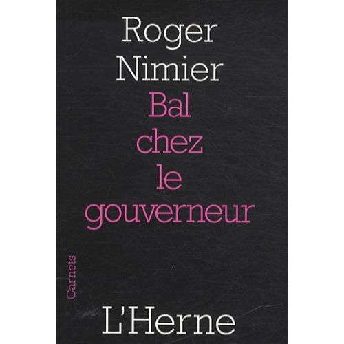 Bal Chez Le Gouverneur