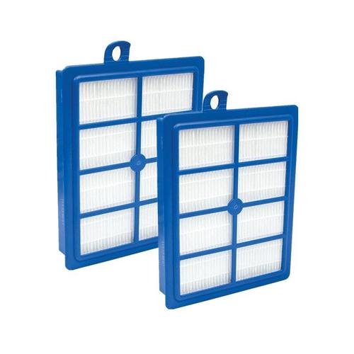 Nuaele Lot de 2 EFH12W Filtre HEPA lavable pour Electrolux/Boldio/Excellio/Oxygen/Praxio/Powersystem 15x12cm