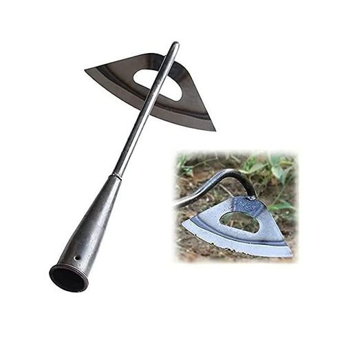 Scarificateur de jardinage à houe creuse tout en acier trempé
