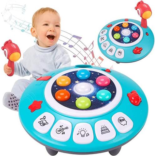 Jouet musical multifonctionnel 8 en 1, jouets pour tout-petits pour garçons  filles de 2 3 4 ans, jouets pour garçons et filles de 2 à 4 ans, jouets  d'apprentissage pour enfants de