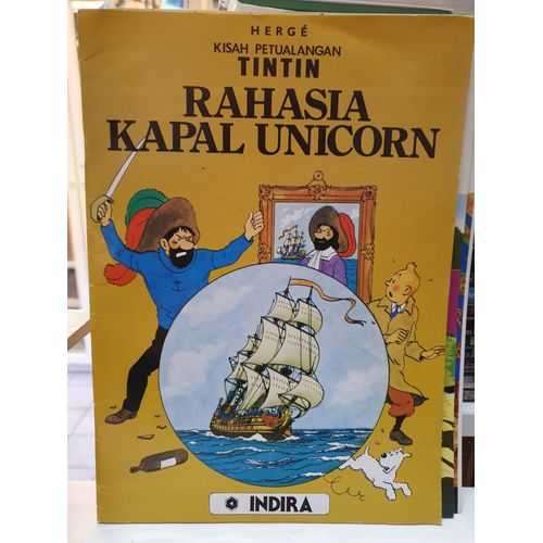 Tintin Rahasia Kapal Unicorn- Le Trésor De Rackham Le Rouge