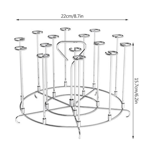 Couleur Argent Accessoires De Friteuse À Air 8qt, Grille De Remplacement, Supports De Déshydratation Verticaux, Support De Brochette, Fournitures De Cuisine À Domicile